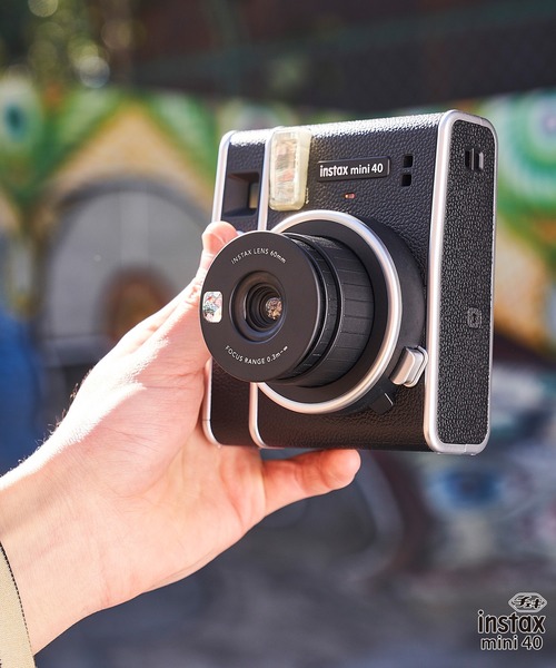 MONO-MART（モノマート）の「“チェキ” instax mini 40 専用カメラケース（カメラ/カメラグッズ・メンズ・ブラック・FREE）」の17枚目の写真