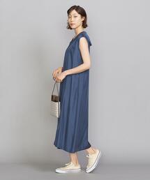 BEAUTY&YOUTH UNITED ARROWS | BY セーラーカラーノースリーブワンピース(ワンピース)