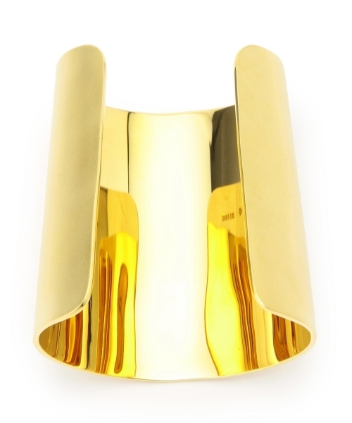 BEAMS BOY（ビームスボーイ）の「BEAMS BOY / BRASS ウルトラ ワイド バングル（バングル/リストバンド・レディース・イエロー系その他・ONE SIZE）」の8枚目の写真