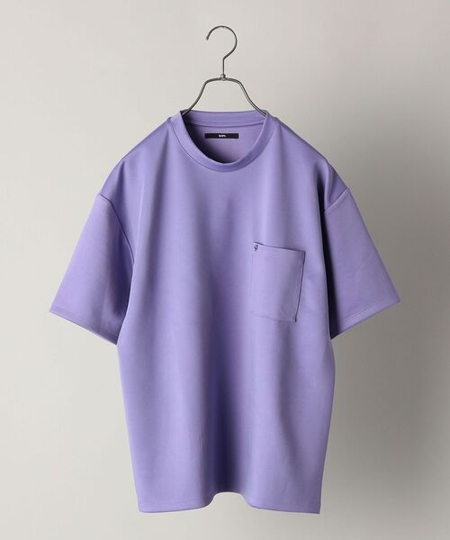 SHIPS(シップス)の「【WEB限定】SHIPS: ワンポイント ロゴ ライト バルキー ポンチ ポケット Tシャツ(Tシャツ/カットソー・メンズ・ホワイト/グレー/ライトグリーン/ラベンダー/キャメル・SMALL/MEDIUM/LARGE/X-LARGE)」の5枚目の写真