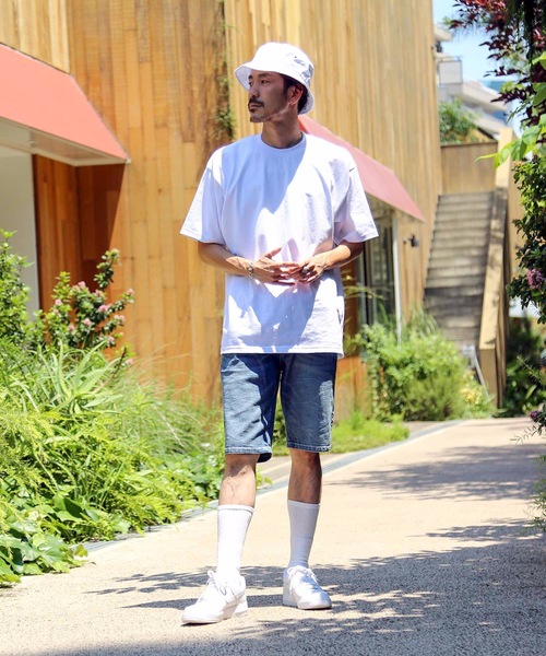 Blue Standard (ブルースタンダード)の「【BLUE STANDARD】AIRBLOWデニム ストレッチ素材 ショートパンツ(デニムパンツ・メンズ・ブルー系その他/ライトインディゴブルー・X-LARGE/MEDIUM/LARGE)」の19枚目の写真