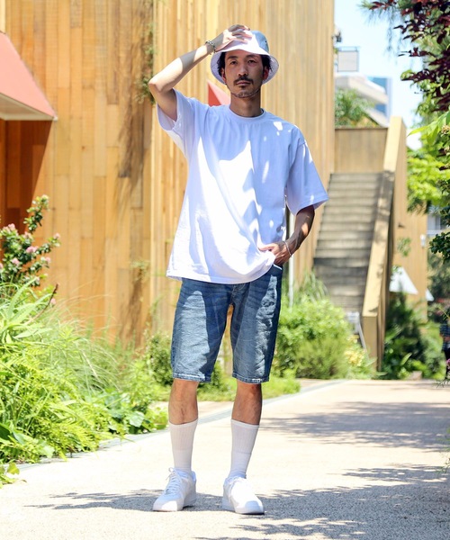 Blue Standard (ブルースタンダード)の「【BLUE STANDARD】AIRBLOWデニム ストレッチ素材 ショートパンツ(デニムパンツ・メンズ・ブルー系その他/ライトインディゴブルー・X-LARGE/MEDIUM/LARGE)」の20枚目の写真
