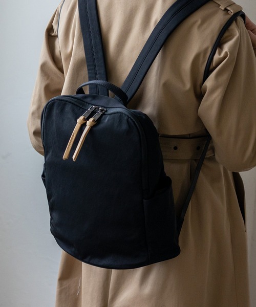 VitaFelice（ヴィータフェリーチェ）の「ナイロンリュックサック（バックパック/リュック・レディース・ブラック/グレー/ダークネイビー/ベージュ/チャコールグレー・FREE）」の21枚目の写真