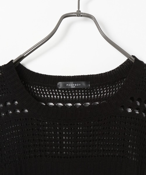 PAGEBOY(ページボーイ)の「スカシショートビスチェ(ベスト・レディース・オフホワイト/ブラック・FREE)」の6枚目の写真