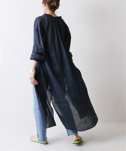 正規店仕入れの FRAMeWORK（フレームワーク）の「FRENCH LINEN シャツワンピース ワンピース