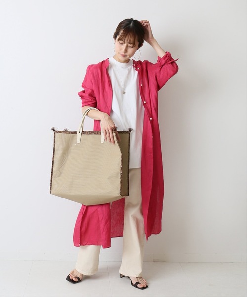 FRAMeWORK（フレームワーク）の「FRENCH LINEN シャツワンピース