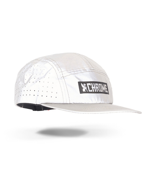 CHROME（クローム）の「［ CHROME / クローム ］5 PANEL HAT  / 5パネル ハット リフレクター（キャップ・メンズ・シルバー系その他/ブラック・FREE）」の3枚目の写真