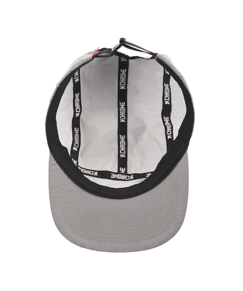 CHROME（クローム）の「［ CHROME / クローム ］5 PANEL HAT  / 5パネル ハット リフレクター（キャップ・メンズ・シルバー系その他/ブラック・FREE）」の5枚目の写真