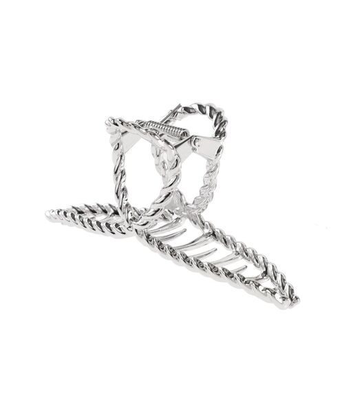 EATME（イートミー）の「ウェーブバンスヘアクリップ（バレッタ/ヘアクリップ・レディース・シルバー・FREE）」の4枚目の写真