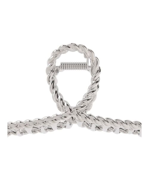 EATME（イートミー）の「ウェーブバンスヘアクリップ（バレッタ/ヘアクリップ・レディース・シルバー・FREE）」の5枚目の写真