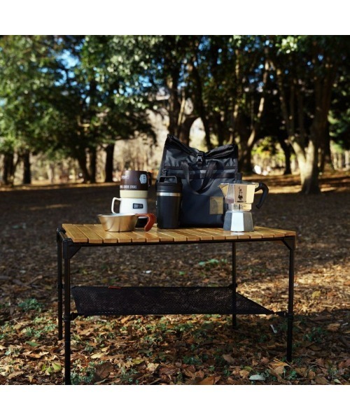 AS2OV（アッソブ）の「NYLON POLYCARBONATE LUNCH BAG ランチバッグ（エコバッグ/サブバッグ・メンズ・ブラック/カーキオリーブ・ONESIZE）」の7枚目の写真