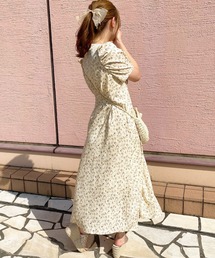 花柄フロントタックワンピ【ZOZOTOWN限定アイテム】