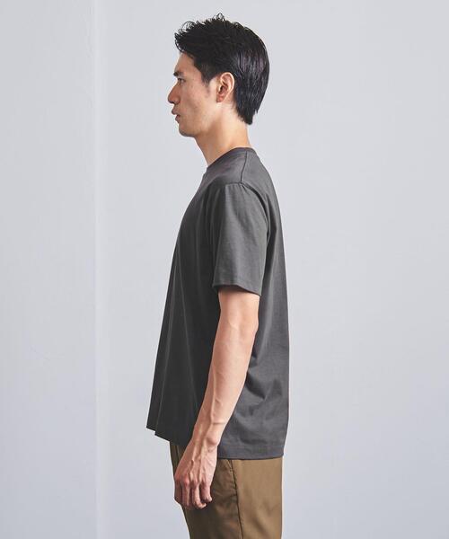 UNITED ARROWS（ユナイテッドアローズ）の「＜UNITED ARROWS ＞ スヴィン/サファイア Tシャツ（Tシャツ/カットソー・メンズ・ホワイト/ダークグレー・SMALL/MEDIUM/LARGE/X-LARGE）」の7枚目の写真