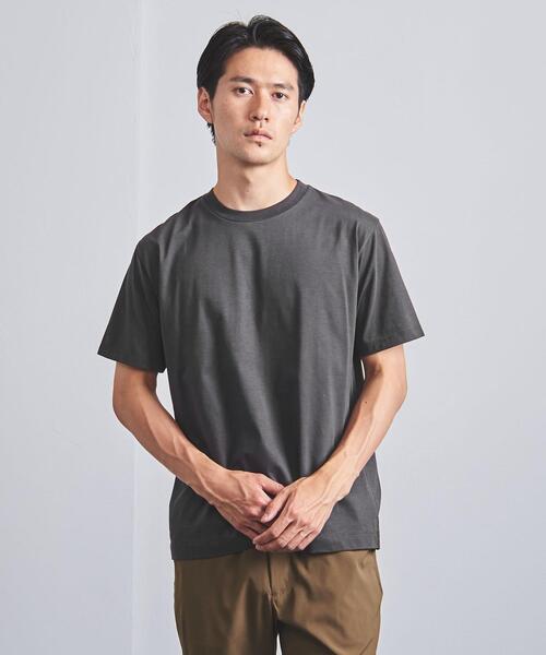 UNITED ARROWS（ユナイテッドアローズ）の「＜UNITED ARROWS ＞ スヴィン/サファイア Tシャツ（Tシャツ/カットソー・メンズ・ホワイト/ダークグレー・SMALL/MEDIUM/LARGE/X-LARGE）」の9枚目の写真