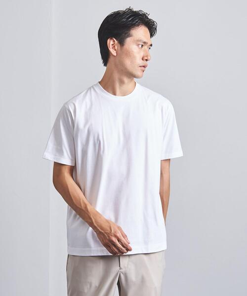 UNITED ARROWS（ユナイテッドアローズ）の「＜UNITED ARROWS ＞ スヴィン/サファイア Tシャツ（Tシャツ/カットソー・メンズ・ホワイト/ダークグレー・SMALL/MEDIUM/LARGE/X-LARGE）」の3枚目の写真