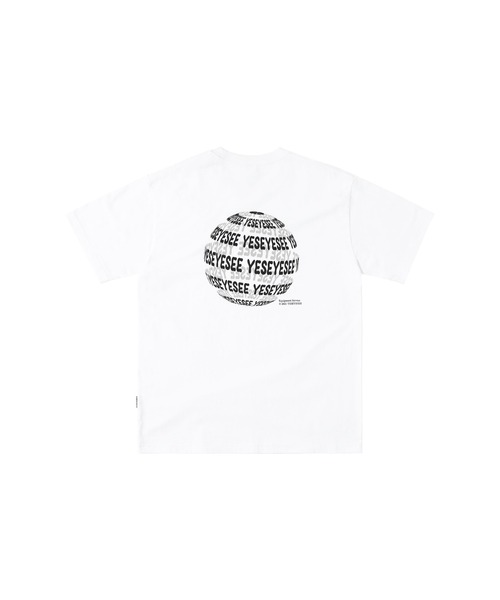 YESEYESEE(イエスアイシー)の「Y.E.S SPACE TEE(Tシャツ/カットソー・メンズ・ホワイト/ブラック/チャコール・M/L/XL)」の8枚目の写真