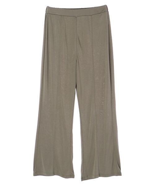 Green　Parks（グリーンパークス）の「落ち感ゆるカットパンツ＊（その他パンツ・レディース・ブラック/グレー/カーキ・FREE）」の12枚目の写真