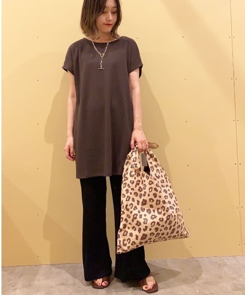 Green　Parks（グリーンパークス）の「落ち感ゆるカットパンツ＊（その他パンツ・レディース・ブラック/グレー/カーキ・FREE）」の17枚目の写真