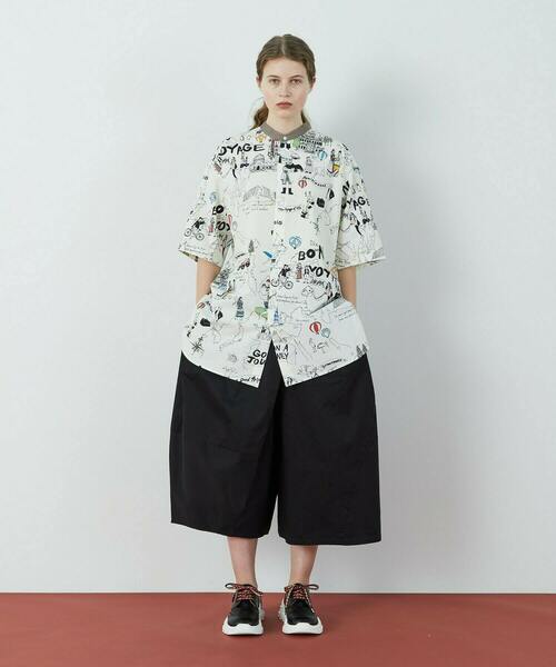 FRAPBOIS（フラボア）の「アーキパンツ（その他パンツ・レディース・ブラック/ベージュ・0/1）」の17枚目の写真