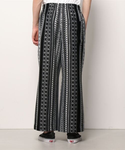 TACASI（タキャシ）の「TA CA Si / ジャカード ワイド イージーパンツ（その他パンツ・メンズ・ブラック・ONE SIZE）」の10枚目の写真