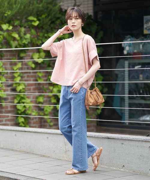 un dix cors（アンディコール）の「kiara(キアラ)　ナイロンミニギャザーバッグ（ショルダーバッグ・レディース・ライトブラウン/ブラック/レッド・FREE）」の15枚目の写真