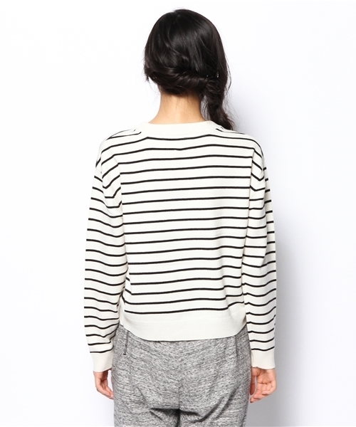 DISCOAT（ディスコート）の「【Discoat】ロゴニットプルオーバー（ニット/セーター・レディース・オフホワイト/ネイビー/キャメル/その他19・FREE）」の11枚目の写真