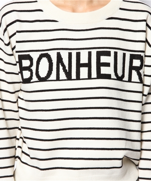 DISCOAT（ディスコート）の「【Discoat】ロゴニットプルオーバー（ニット/セーター・レディース・オフホワイト/ネイビー/キャメル/その他19・FREE）」の15枚目の写真