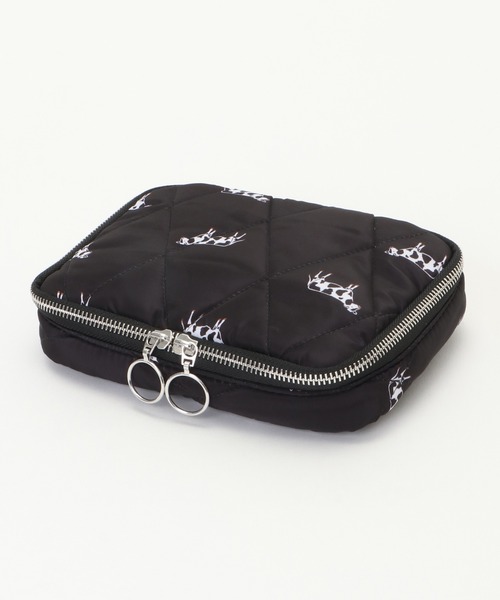 ikka（イッカ）の「チックガジェットポーチ（ポーチ・レディース・ネイビー/その他・FREE）」の2枚目の写真