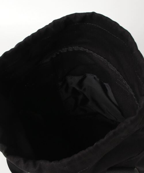 Lee（リー）の「Lee/リー　キャンバス 2way巾着トート（ショルダーバッグ・レディース・ホワイト/ブラック/ベージュ・FREE）」の5枚目の写真