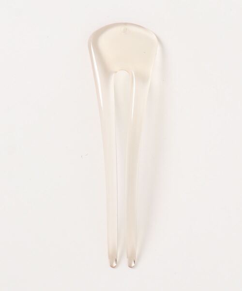 LOWRYS FARM（ローリーズファーム）の「クリアカンザシ　217584（その他ヘアアクセサリー・レディース・ベージュ/オフホワイト・FREE）」の2枚目の写真