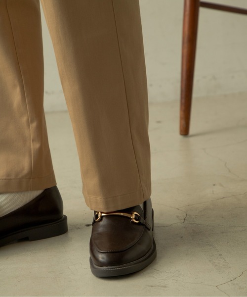 ANGIE(アンジー)の「センタープレスハイウエストワークパンツ(チノパンツ・レディース・ブラック/ベージュ/カーキ・MEDIUM/LARGE)」の5枚目の写真