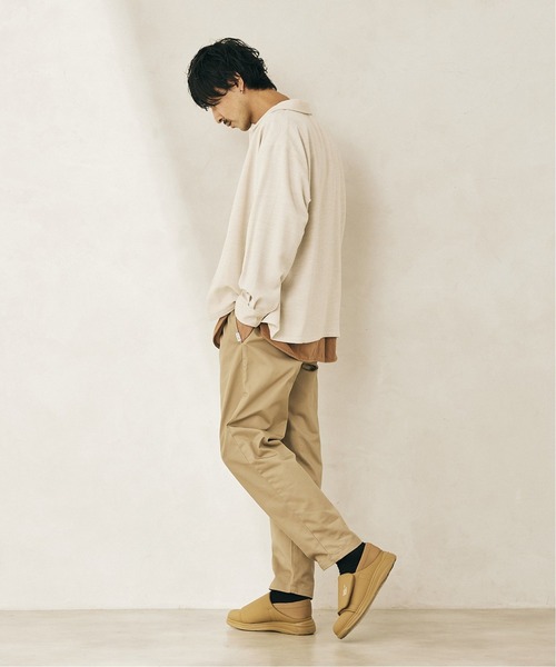 JOURNAL STANDARD relume(ジャーナルスタンダード レリューム)の「TEC PANAMA/テックパナマ シャツ(シャツ/ブラウス・メンズ・ブラック/ブラウン/ナチュラル・M/L)」の10枚目の写真