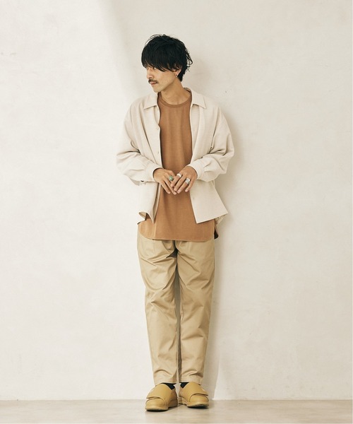 JOURNAL STANDARD relume(ジャーナルスタンダード レリューム)の「TEC PANAMA/テックパナマ シャツ(シャツ/ブラウス・メンズ・ブラック/ブラウン/ナチュラル・M/L)」の11枚目の写真