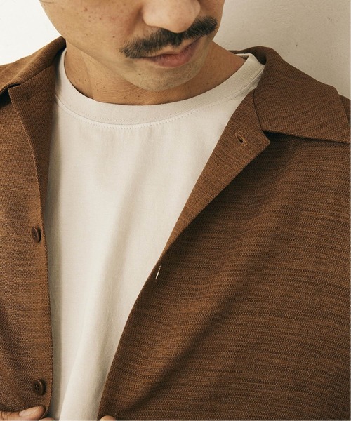 JOURNAL STANDARD relume(ジャーナルスタンダード レリューム)の「TEC PANAMA/テックパナマ シャツ(シャツ/ブラウス・メンズ・ブラック/ブラウン/ナチュラル・M/L)」の20枚目の写真