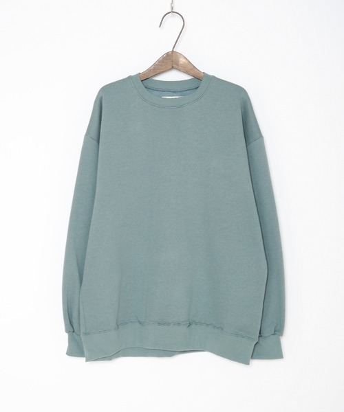 Crisp yours（クリスプユアーズ）の「【WEB限定】オーバークルーネックスウェット（スウェット・レディース・ベージュ/グレー/グリーン/アイボリー・FREE）」の21枚目の写真