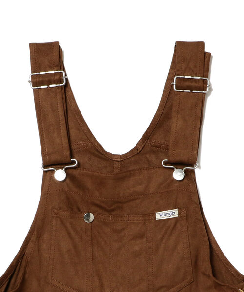 B:MING by BEAMS(ビーミングバイビームス)の「Wrangler / フェイクレザー サロペット(サロペット/オーバーオール・レディース・ブラック/ブラウン・SMALL/X-SMALL)」の5枚目の写真