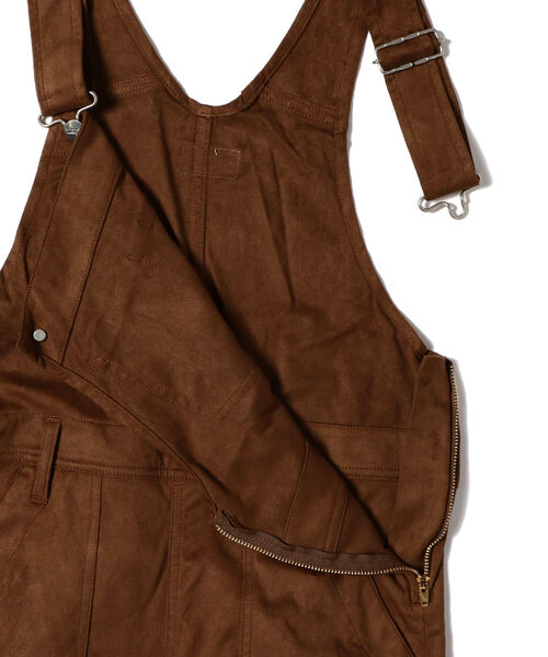 B:MING by BEAMS(ビーミングバイビームス)の「Wrangler / フェイクレザー サロペット(サロペット/オーバーオール・レディース・ブラック/ブラウン・SMALL/X-SMALL)」の10枚目の写真