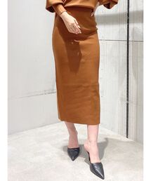 【SETUP着用可】スリットタイトスカート