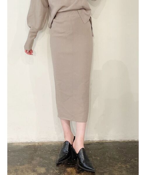 GYDA（ジェイダ）の「【SETUP着用可】スリットタイトスカート（スカート・レディース・ベージュ/ブラック/ブラウン・FREE）」の15枚目の写真