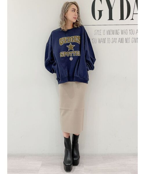 GYDA（ジェイダ）の「【SETUP着用可】スリットタイトスカート（スカート・レディース・ベージュ/ブラック/ブラウン・FREE）」の22枚目の写真