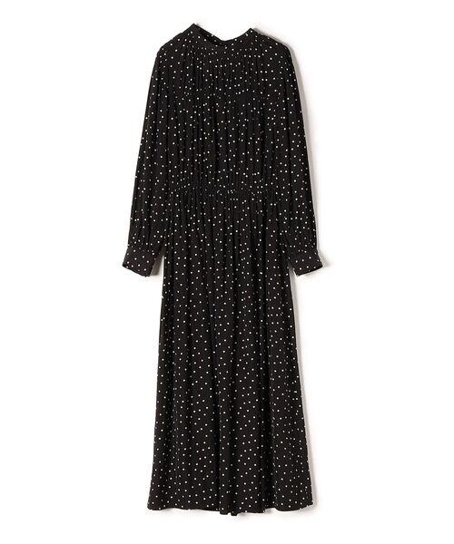 SHIPS（シップス）の「【WEB限定】〈手洗い可能〉シャーリングバックタイワンピース◇（ワンピース・レディース・ライトグレー/スカイブルー/ブラック/オレンジ/ダークブルー・SMALL/MEDIUM）」の16枚目の写真