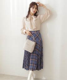 PROPORTION BODY DRESSING | 【美人百花10月号 掲載商品】チェックプリーツスカート / 1211220919(スカート)