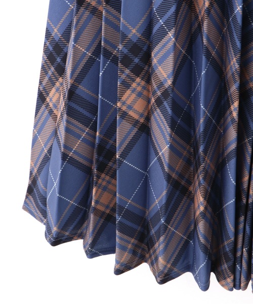 PROPORTION BODY DRESSING(プロポーションボディドレッシング)の「【美人百花10月号 掲載商品】チェックプリーツスカート / 1211220919(スカート・レディース・ボルドー/ブルー・SMALL/MEDIUM)」の13枚目の写真