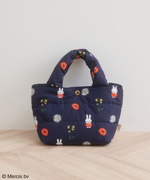 【miffy×ROPE' PICNIC】フルーツフラワープリントキルティングトートバッグS