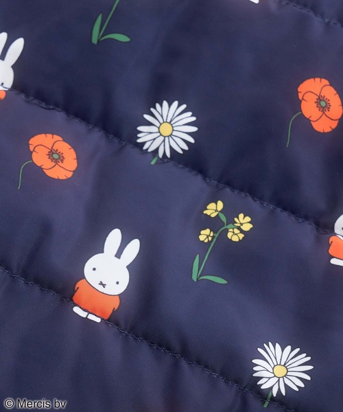 Miffy( ミッフィー)の「【miffy×ROPE' PICNIC】フルーツフラワープリントキルティングトートバッグS(トートバッグ・レディース・キナリ/ネイビー・FREE)」の11枚目の写真