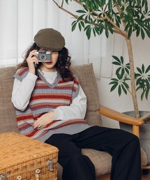 MUHET | 【7色展開】アソートニットベスト(ベスト)