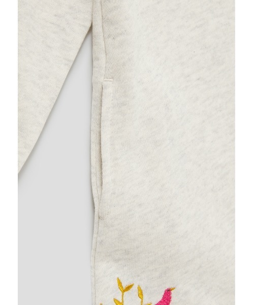 Design Tshirts Store graniph(デザイン ティーシャツ ストア グラニフ)の「ホリデイインフォレスト|ベビースカラップド長袖スウェットワンピース(ワンピース・キッズ・ベージュ系その他・90)」の9枚目の写真
