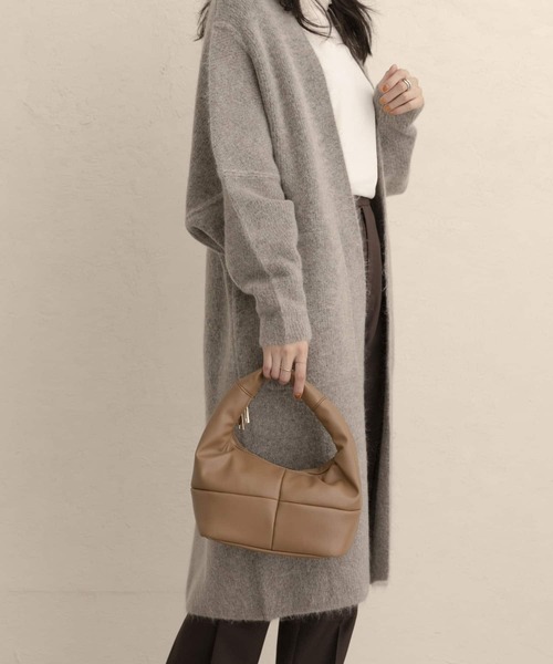 RODE SKO（ロデスコ）の「キルティングトートバッグ（トートバッグ・レディース・ブラック/キャメル・ONE）」の4枚目の写真