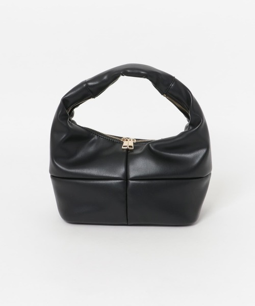 RODE SKO（ロデスコ）の「キルティングトートバッグ（トートバッグ・レディース・ブラック/キャメル・ONE）」の7枚目の写真