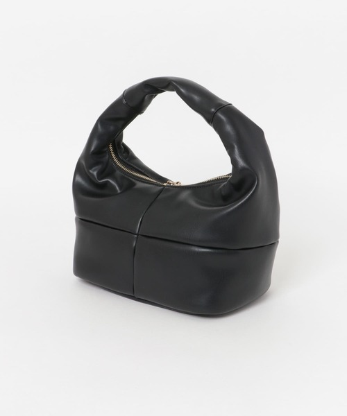 RODE SKO（ロデスコ）の「キルティングトートバッグ（トートバッグ・レディース・ブラック/キャメル・ONE）」の8枚目の写真